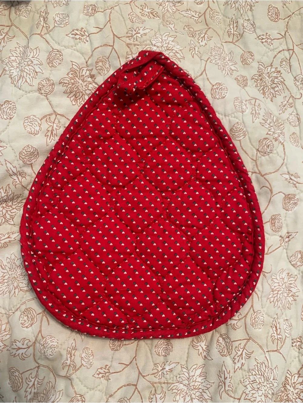 Vintage Holiday Bear Tree Pot Holder